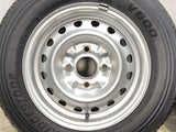 ブリヂストン V600 165/80R14・165/80R14 /日産純正 5.0J+・5.0J+ 114.3-4穴 4本