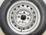 ブリヂストン V600 165/80R14・165/80R14 /日産純正 5.0J+・5.0J+ 114.3-4穴 4本