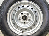 ダンロップ エナセーブ VAN01 165/80R14 97/95LT / D8X 5.0J+ 114.3-5穴 4本