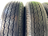 ブリヂストン V600 165/80R14 97/95LT /日産純正 5.0J+ 114.3-4穴 4本