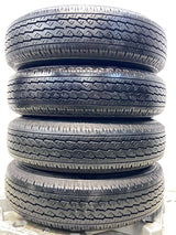 ブリヂストン V600 155/80R14 88/86LT /トヨタ純正 5.0J+ 100-4穴 4本