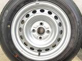 トーヨータイヤ H11 155/80R14 88/86LT /トヨタ純正 5.0J+ 100-4穴 4本