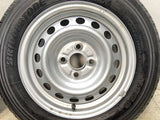 ブリヂストン V600 155/80R14 88/86LT / AL 5.0J+ 100-4穴 4本