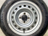ヨコハマ ブルーアース Van RY55 155/80R14 88/86LT /トヨタ純正 5.0J+ 100-4穴 4本