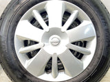 ヨコハマ ブルーアースバンRY55 165/80R14 97/95LT /日産純正 5.0J+ 114.3-4穴 4本