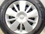 ヨコハマ ブルーアースバンRY55 165/80R14 97/95LT /日産純正 5.0J+ 114.3-4穴 4本