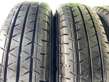 ヨコハマ ブルーアースバンRY55 165/80R14 97/95LT /日産純正 5.0J+ 114.3-4穴 4本