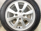 グッドイヤー エフェシェントグリップ ECO EG02 155/65R14 /ダイハツ純正 4.5J+45 100-4穴 4本