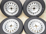 ブリヂストン V600 155/80R14 88/86 /トヨタ純正 5.0J+ 100-4穴 4本