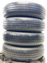 ブリヂストン V600 155/80R14 88/86 /トヨタ純正 5.0J+ 100-4穴 4本
