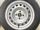 ブリヂストン V600 155/80R14 88/86 /トヨタ純正 5.0J+ 100-4穴 4本