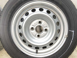ブリヂストン V600 155/80R14 88/86 /トヨタ純正 5.0J+ 100-4穴 4本