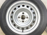 ブリヂストン V600 155/80R14 88/86 /トヨタ純正 5.0J+ 100-4穴 4本