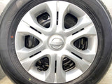 ヨコハマ ブルーアース 185/70R14 /日産純正 5.5J+ 100-4穴 4本