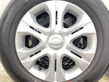 ヨコハマ ブルーアース 185/70R14 /日産純正 5.5J+ 100-4穴 4本