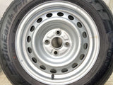 ヨコハマ ブルーアースVAN RY55 155/80R14 88/86LT /トヨタ純正 5.0J+ 100-4穴 4本