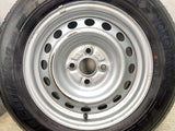 ヨコハマ ブルーアースVAN RY55 155/80R14 88/86LT /トヨタ純正 5.0J+ 100-4穴 4本