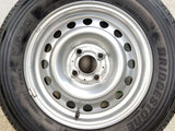 ブリヂストン V600 165R14 6PR /日産純正 5.0J+ 100-4穴 4本