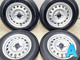 トーヨータイヤ V-02 155/80R14 88/86LT /トヨタ純正 AL 5.0J+ 100-4穴 4本