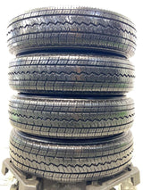 トーヨータイヤ V-02 155/80R14 88/86LT /トヨタ純正 AL 5.0J+ 100-4穴 4本
