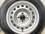 トーヨータイヤ V-02 155/80R14 88/86LT /トヨタ純正 AL 5.0J+ 100-4穴 4本