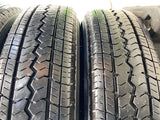 トーヨータイヤ V-02 155/80R14 88/86LT /トヨタ純正 AL 5.0J+ 100-4穴 4本