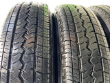 トーヨータイヤ V-02 155/80R14 88/86LT /トヨタ純正 AL 5.0J+ 100-4穴 4本