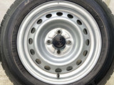 ダンロップ エナセーブ VAN01 155/80R14 88/86LT /トヨタ純正 AL 5.0J+ 100-4穴 4本