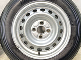 ブリヂストン V600 155/80R14 88/86LT /トヨタ純正 AL 5.0J+ 100-4穴 4本