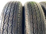ブリヂストン V600 155/80R14 88/86LT /トヨタ純正 AL 5.0J+ 100-4穴 4本
