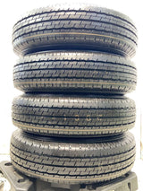 ダンロップ SP 175N 155/80R14 88/86LT /トヨタ純正 AL 5.0J+ 100-4穴 4本