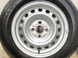 ダンロップ SP 175N 155/80R14 88/86LT /トヨタ純正 AL 5.0J+ 100-4穴 4本