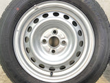 ダンロップ エナセーブ VAN01 155/80R14 88/86LT /トヨタ純正 AL 5.0J+ 100-4穴 4本