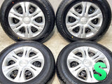 ダンロップ エナセーブ EC204 185/70R14 /日産純正 5.5J+ 100-4穴 4本