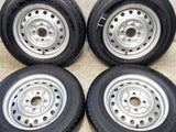 ブリヂストン V600 165/80R14 97/95LT /日産純正 5.0J+ 114.3-4穴 4本