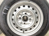 ブリヂストン V600 165/80R14 97/95LT /日産純正 5.0J+ 114.3-4穴 4本