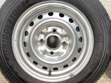 ブリヂストン V600 165/80R14 97/95LT /日産純正 5.0J+ 114.3-4穴 4本