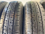 ダンロップ エナセーブ VAN01 155/80R14 88/86LT /トヨタ純正 AL 5.0J+ 100-4穴 4本