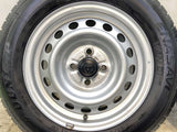 ダンロップ エナセーブ VAN01 155/80R14 88/86LT /トヨタ純正 AL 5.0J+ 100-4穴 4本