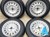 ダンロップ エナセーブ VAN01 155/80R14 88/86LT /トヨタ純正 AL 5.0J+ 100-4穴 4本