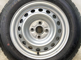 ダンロップ エナセーブ VAN01 155/80R14 88/86LT /トヨタ純正 AL 5.0J+ 100-4穴 4本