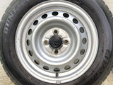 ダンロップ エナセーブ VAN01 155/80R14 88/86LT /トヨタ純正 AL 5.0J+ 100-4穴 4本
