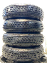 ブリヂストン V600 155/80R14 88/86LT /トヨタ純正 AL 5.0J+39 100-4穴 4本