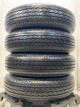 ブリヂストン V600 155/80R14 88/86LT /トヨタ純正 AL 5.0J+39 100-4穴 4本