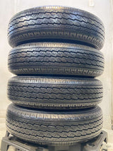 ブリヂストン V600 165R14 6PR /日産純正 5.0J+ 100-4穴 4本