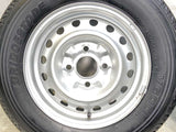 ブリヂストン V600 165/80R14 97/95LT /日産純正 5.0J+ 114.3-4穴 4本