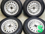 ヨコハマ ブルーアースVAN RY55 165/80R14 97/95N LT /日産純正 5.0J+ 114.3-4穴 4本