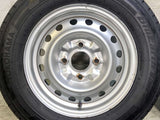 ヨコハマ ブルーアースVAN RY55 165/80R14 97/95N LT /日産純正 5.0J+ 114.3-4穴 4本