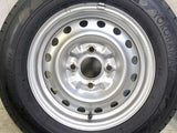 ヨコハマ ブルーアースVAN RY55 165/80R14 97/95N LT /日産純正 5.0J+ 114.3-4穴 4本