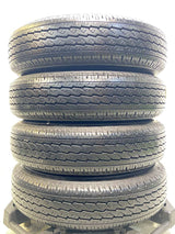 ブリヂストン V600 155/80R14 88/86N LT /トヨタ純正 AL 5.0J+39 100-4穴 4本